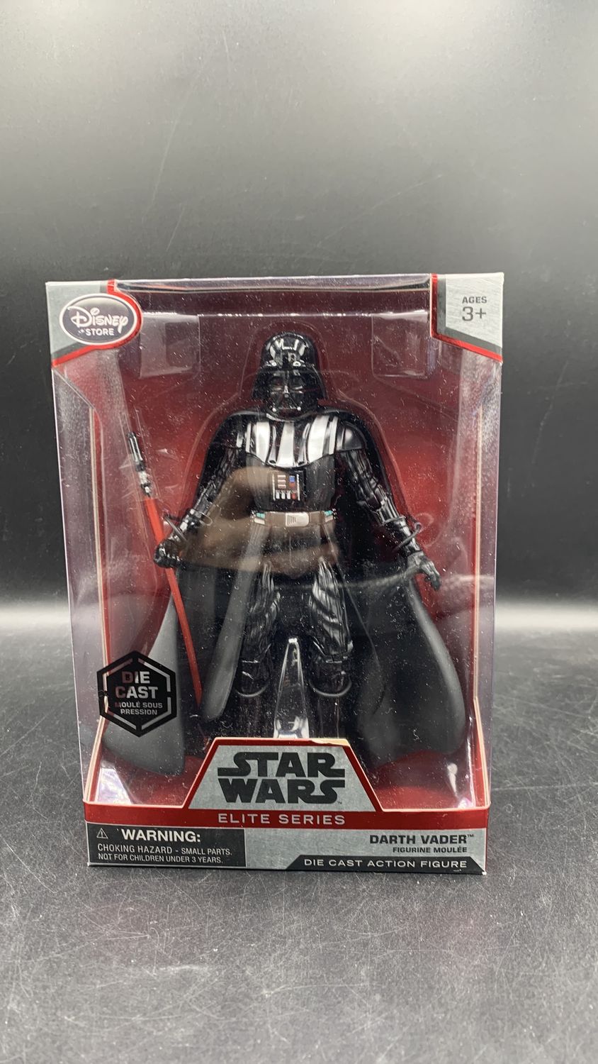 Disney Store Star Wars Elite Series Darth Vader Die-Cast Action Figure 2015