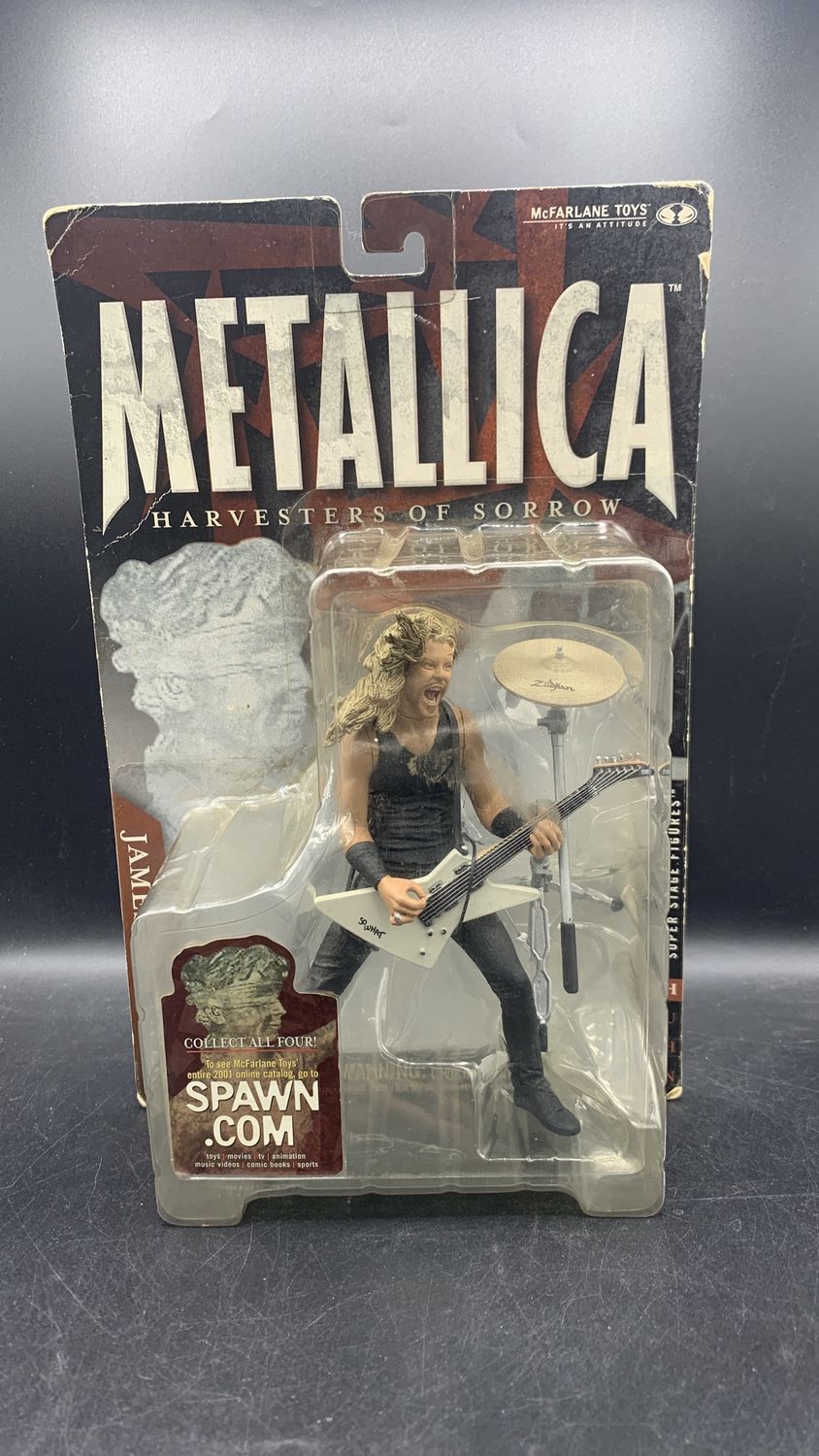 McFarlaneToys Metallica Harvester Of Sorrow James Hetfield Super Stage Figure 2001