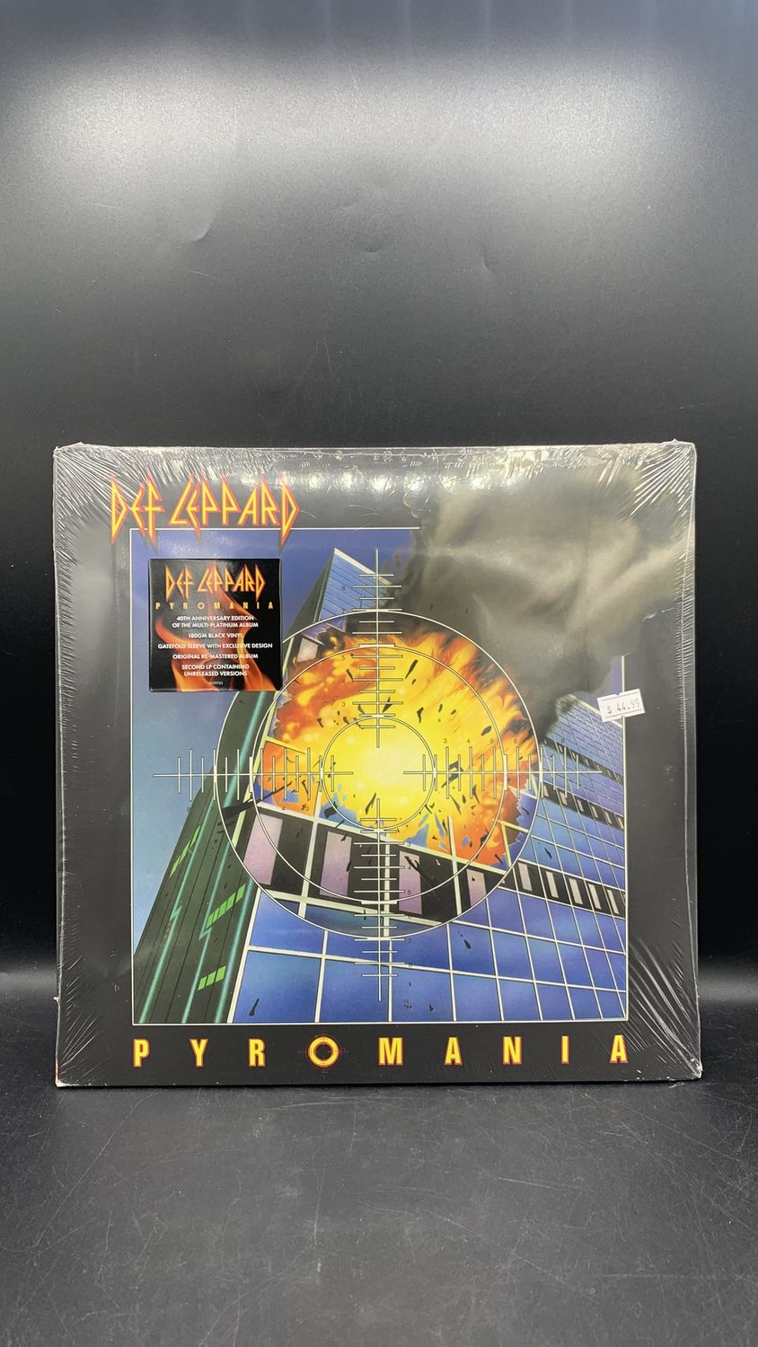 Vinyl Record Def Leppard Pyromania 40th Anniversary Edition