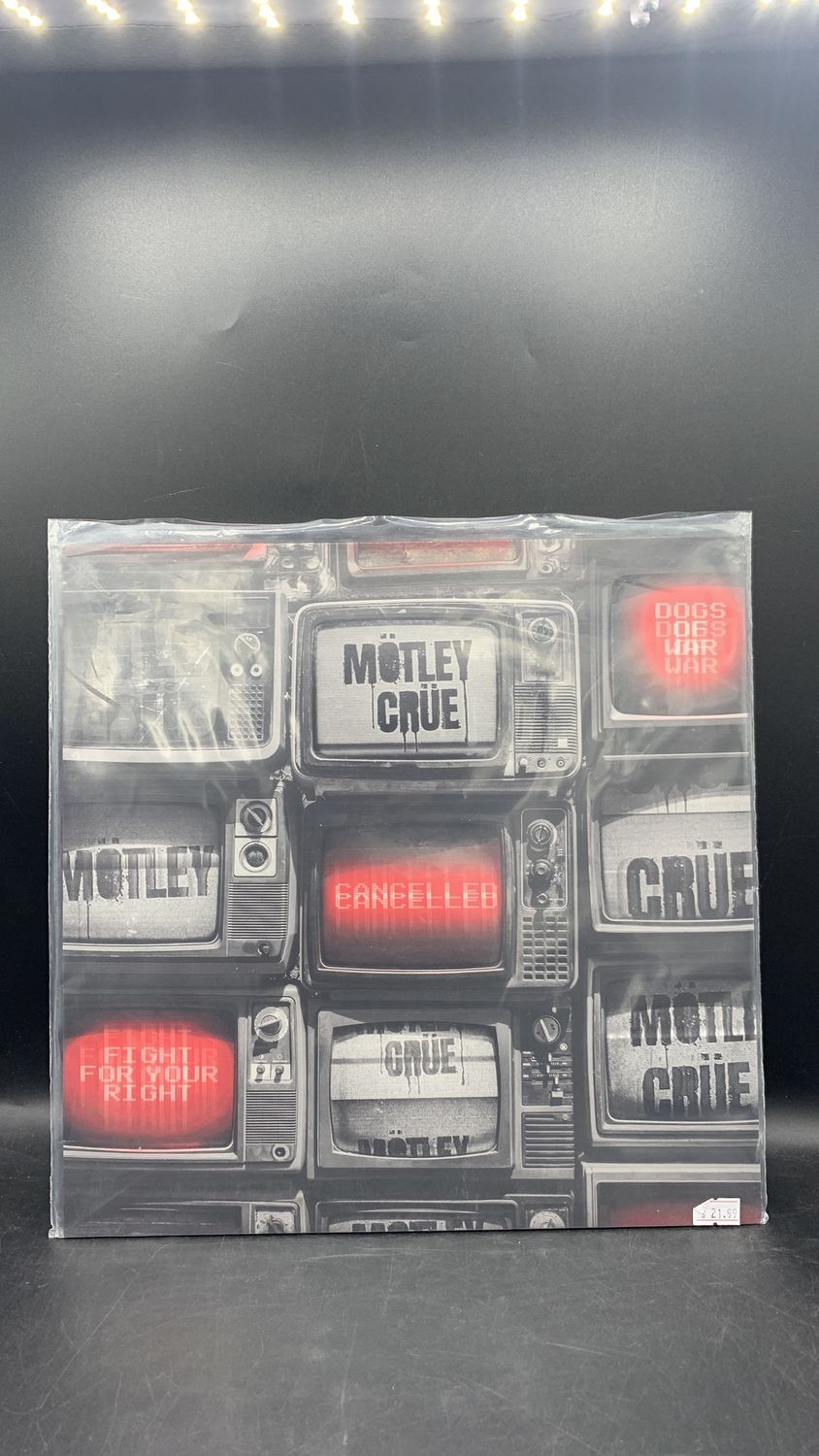 Vinyl Record Mötley Crüe Cancelled