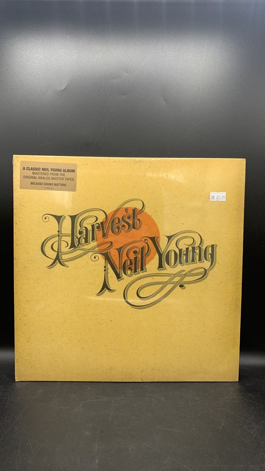 Vinyl Record Neil Young Harvest