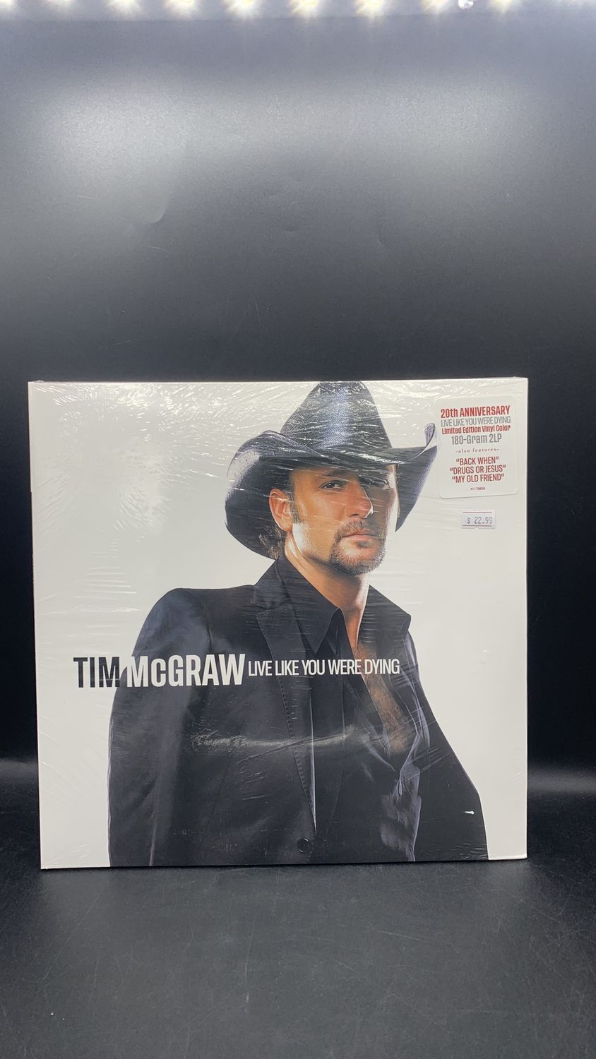 Vinyl Record Tim McGraw Live Like You Were Dying