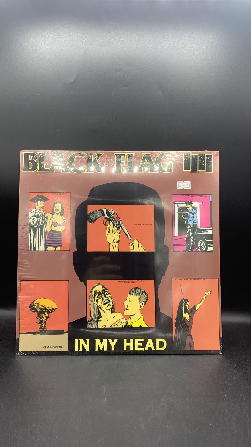 Vinyl Record Black Flag In My Head