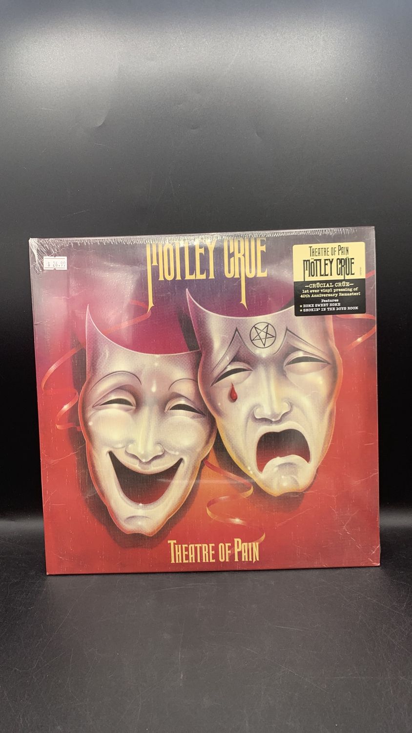 Vinyl Record Mötley Crüe Theatre of Pain