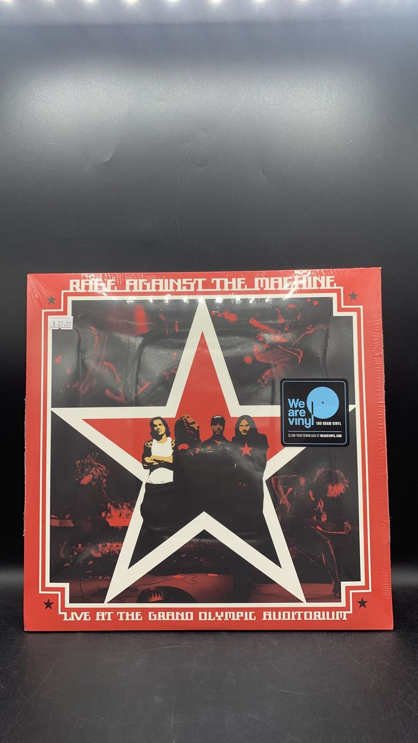 Vinyl Record Rage Against The Machines Live at the Olympic Auditorium