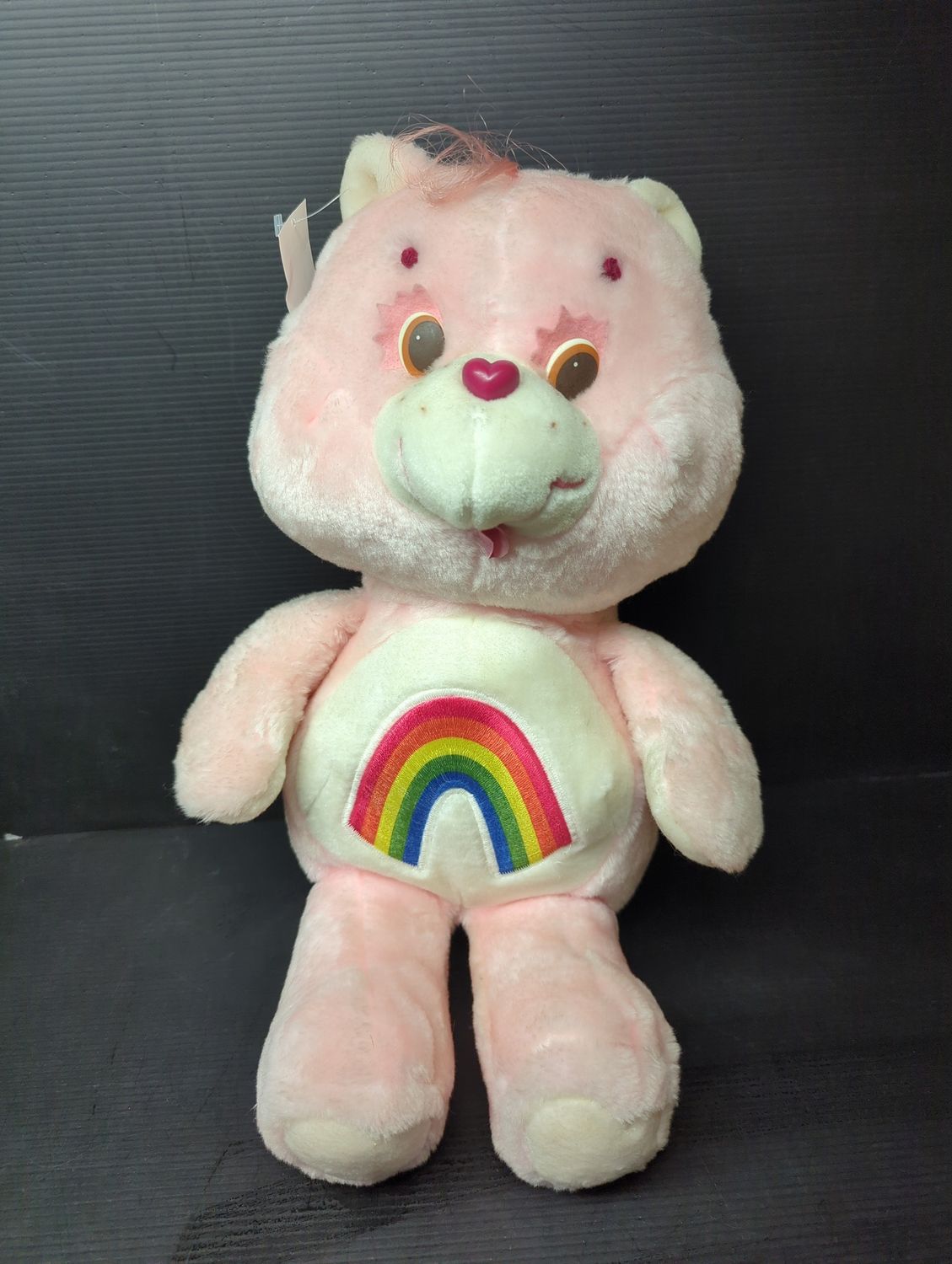 Kenner Care Bears Cheer Rainbow Plush 1983 (used)