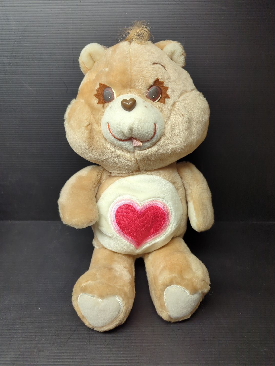 Kenner Care Bears Tenderheart Plush 1983 (used)