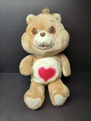 Kenner Care Bears Tenderheart Plush 1983 (used)