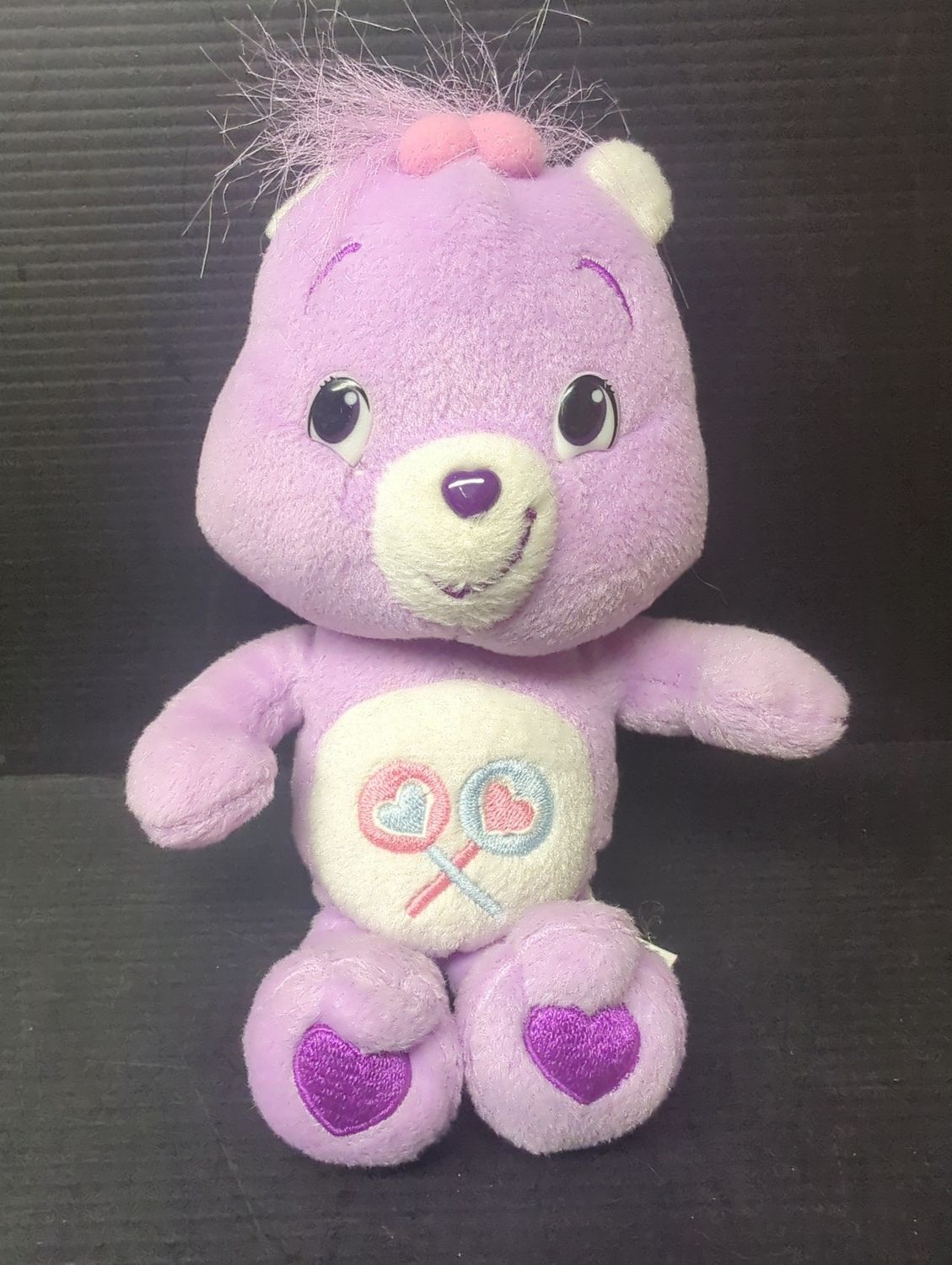 Care Bears Mini Plush Share Bear Plush Heart Suckers 2007 (used)