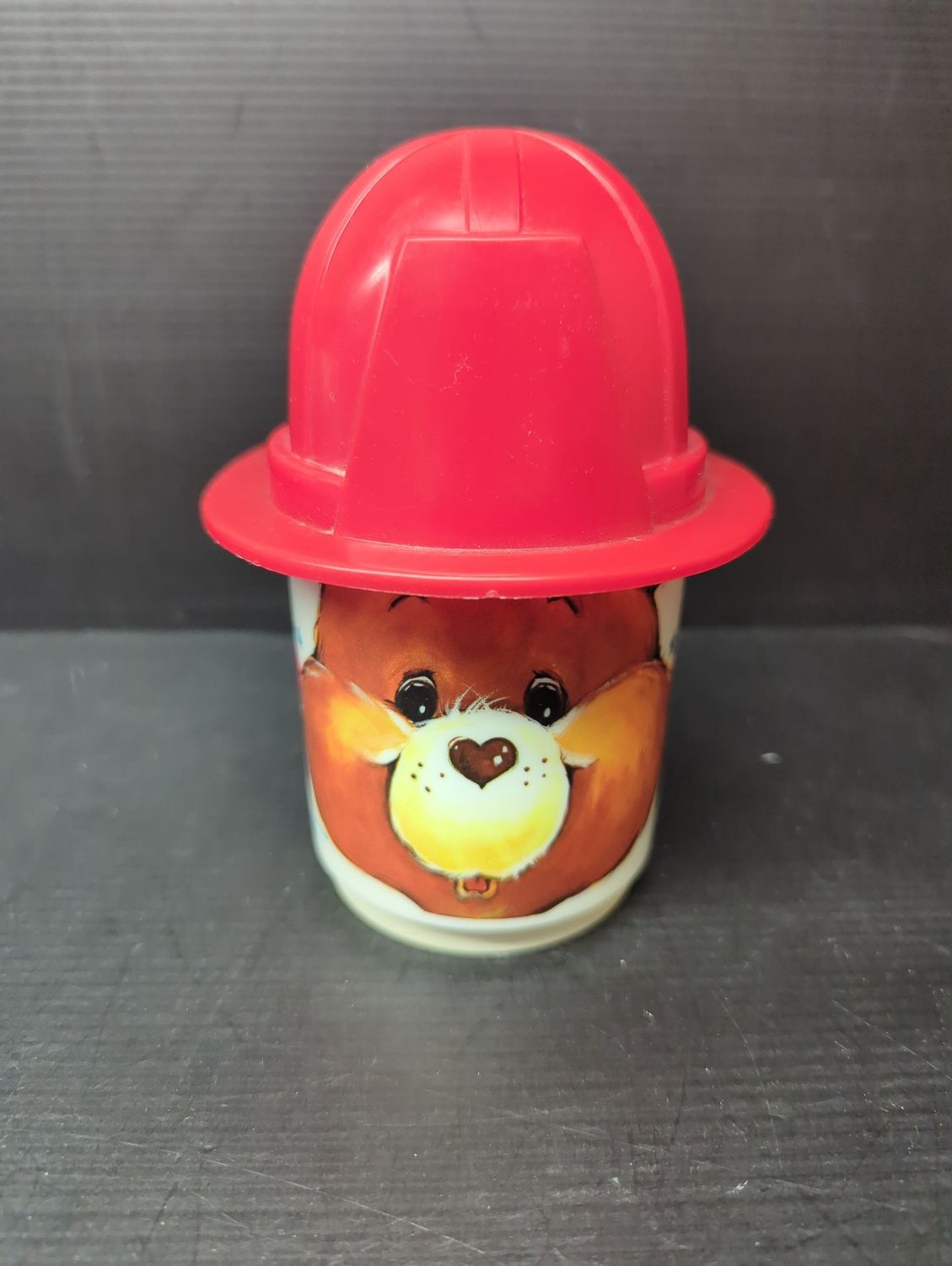 Deka Care Bears Plastic Cup with Hat (used)