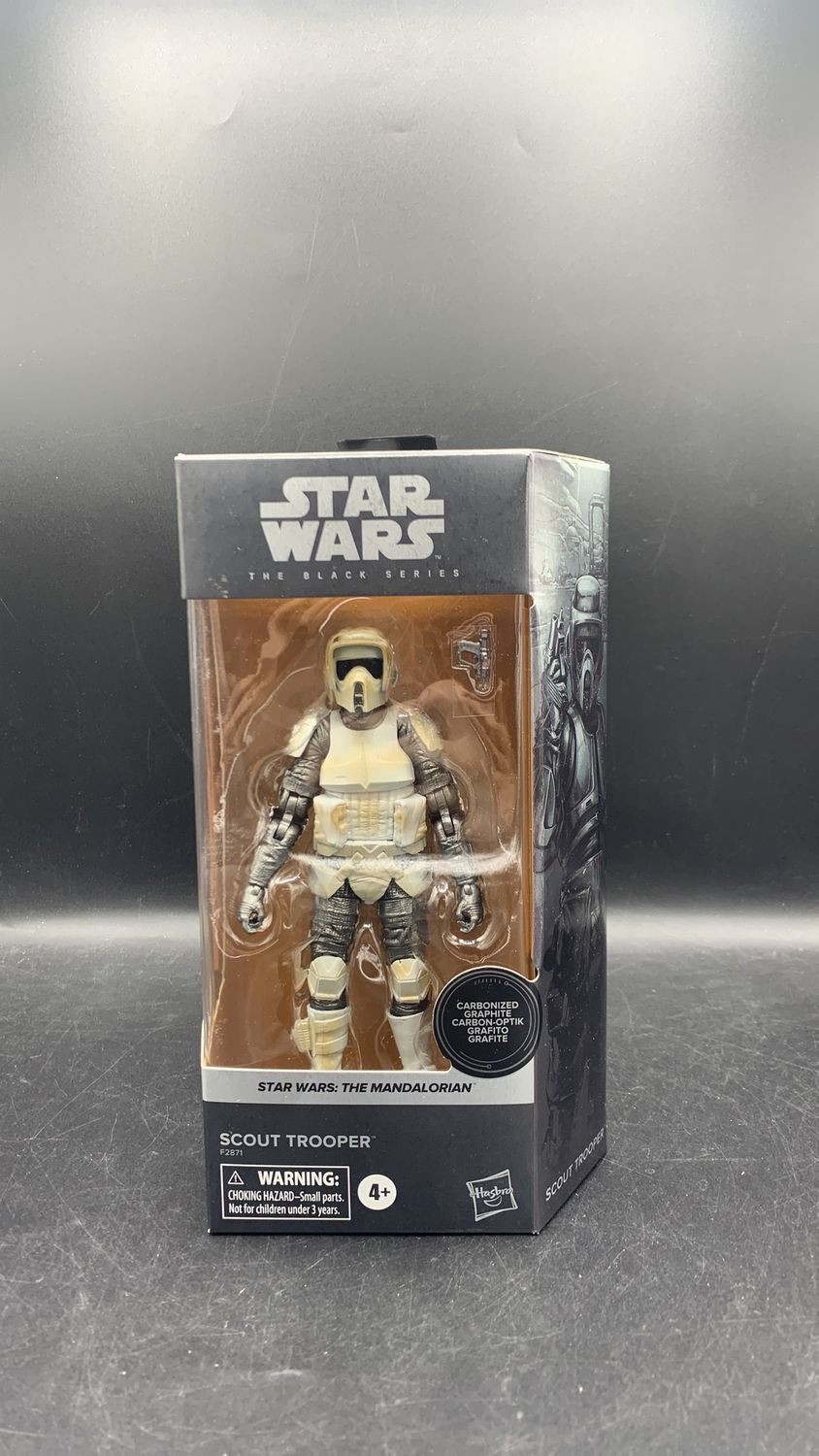 Hasbro Star Wars Black Series Scout Trooper (Carbonized) Action Figure 2021