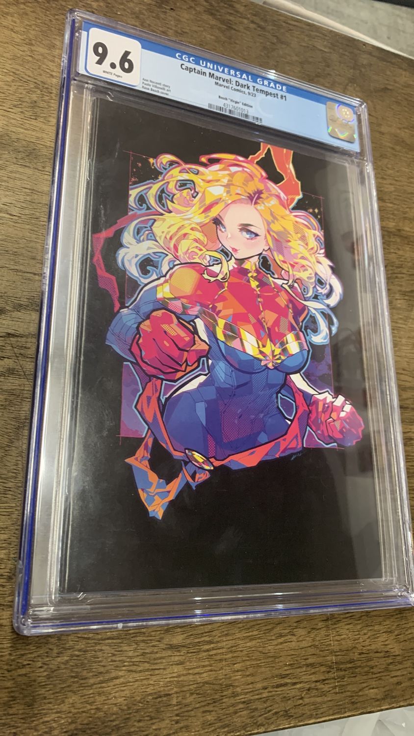 Comic Book Marvel Captain Marvel: Dark Temptest #1