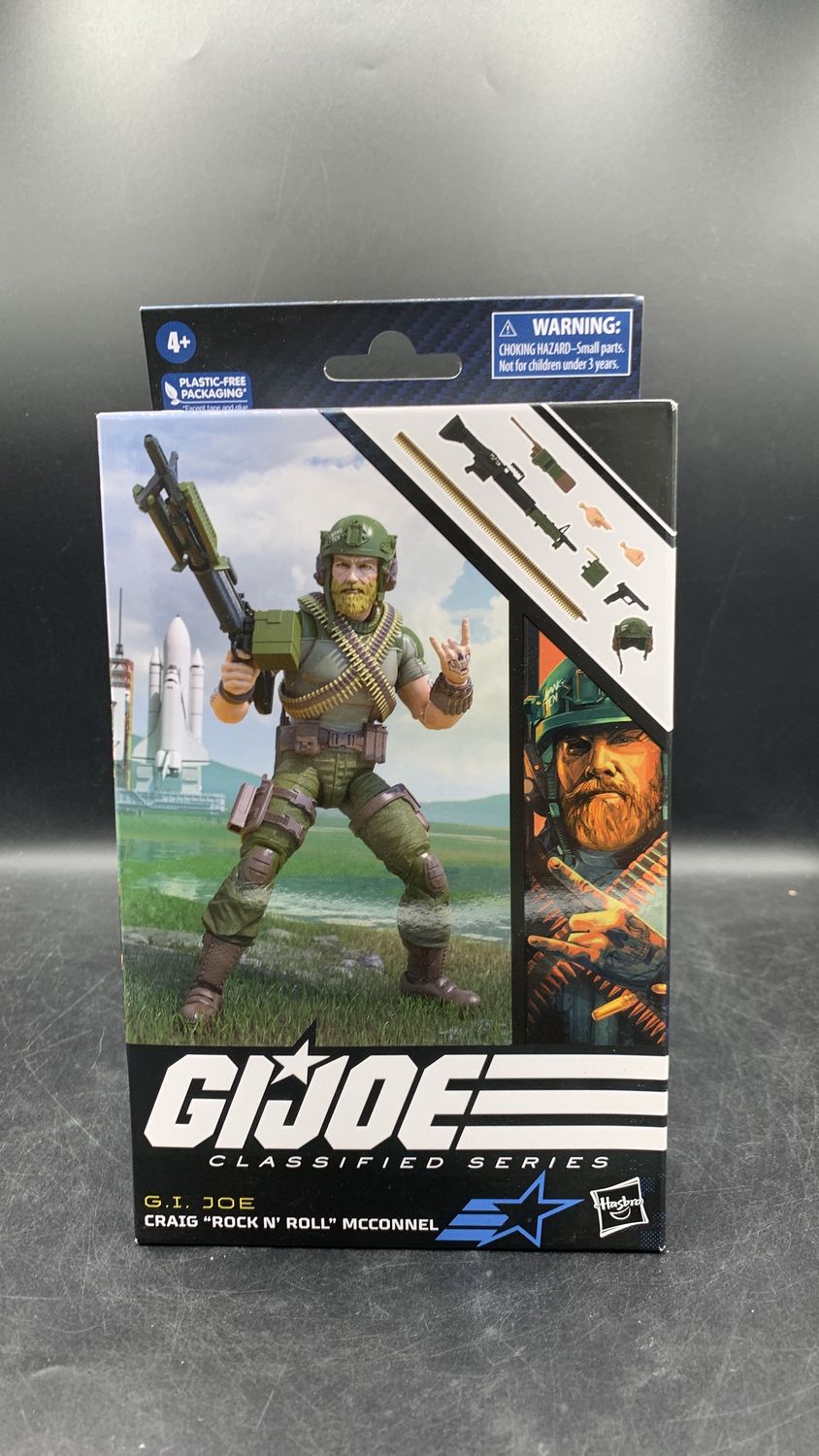 Hasbro G.I.Joe Classified Series Craig “Rock N’ Roll” McConnell Action Figure 2023