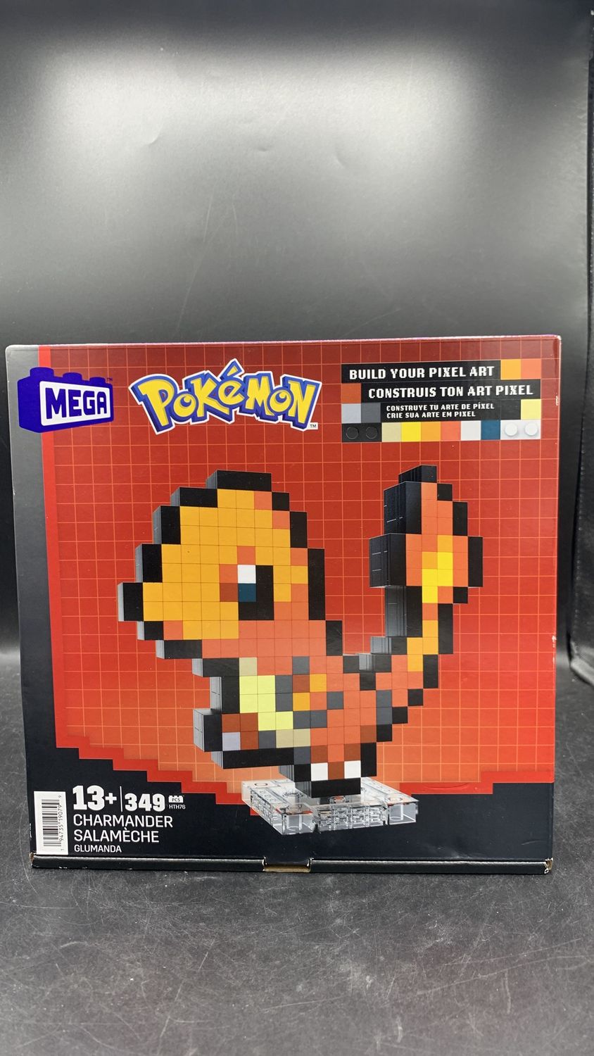 Mattel Mega Pokémon Pixel Art Charmander (HTH76) 2023
