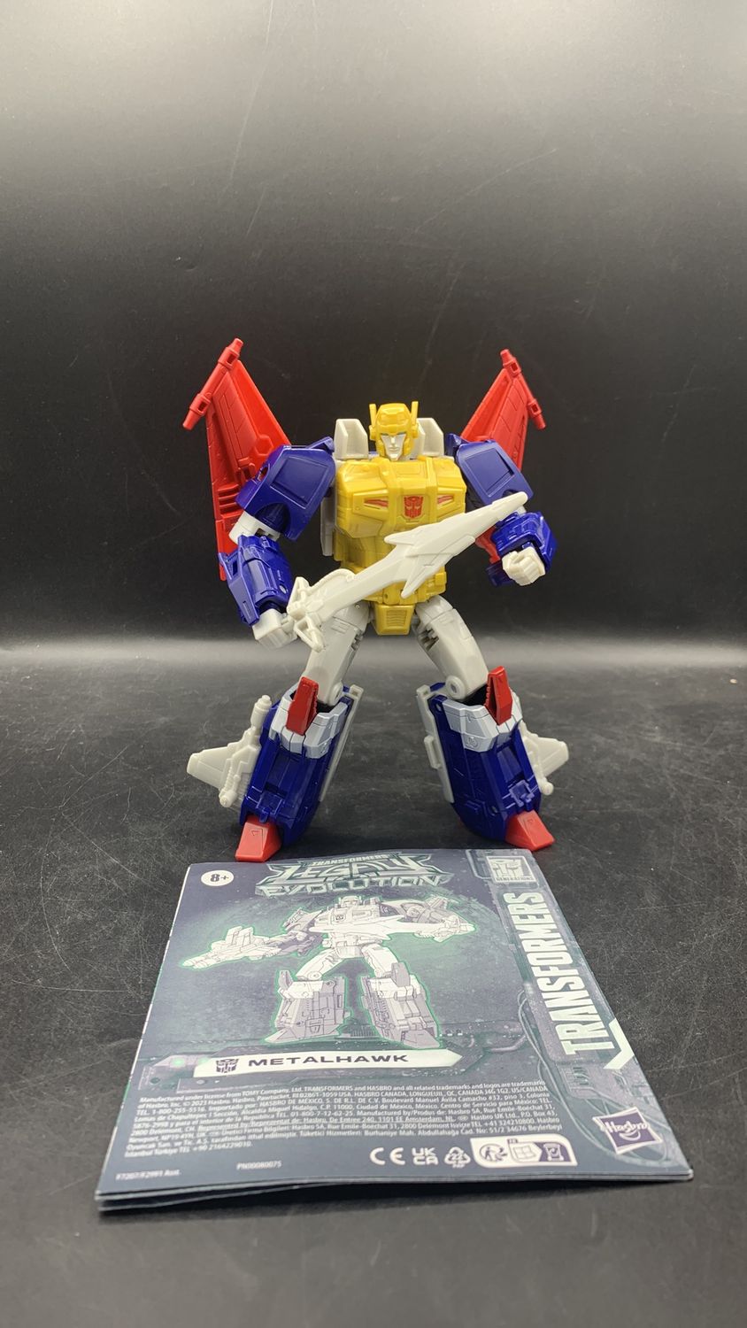 Hasbro Transformers Legacy Evolution Metalhawk Action Figure 2023 (used)