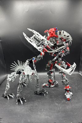 Lego 8924 Bionicle Maxilos &amp; Spinax 2007 (used) Complete