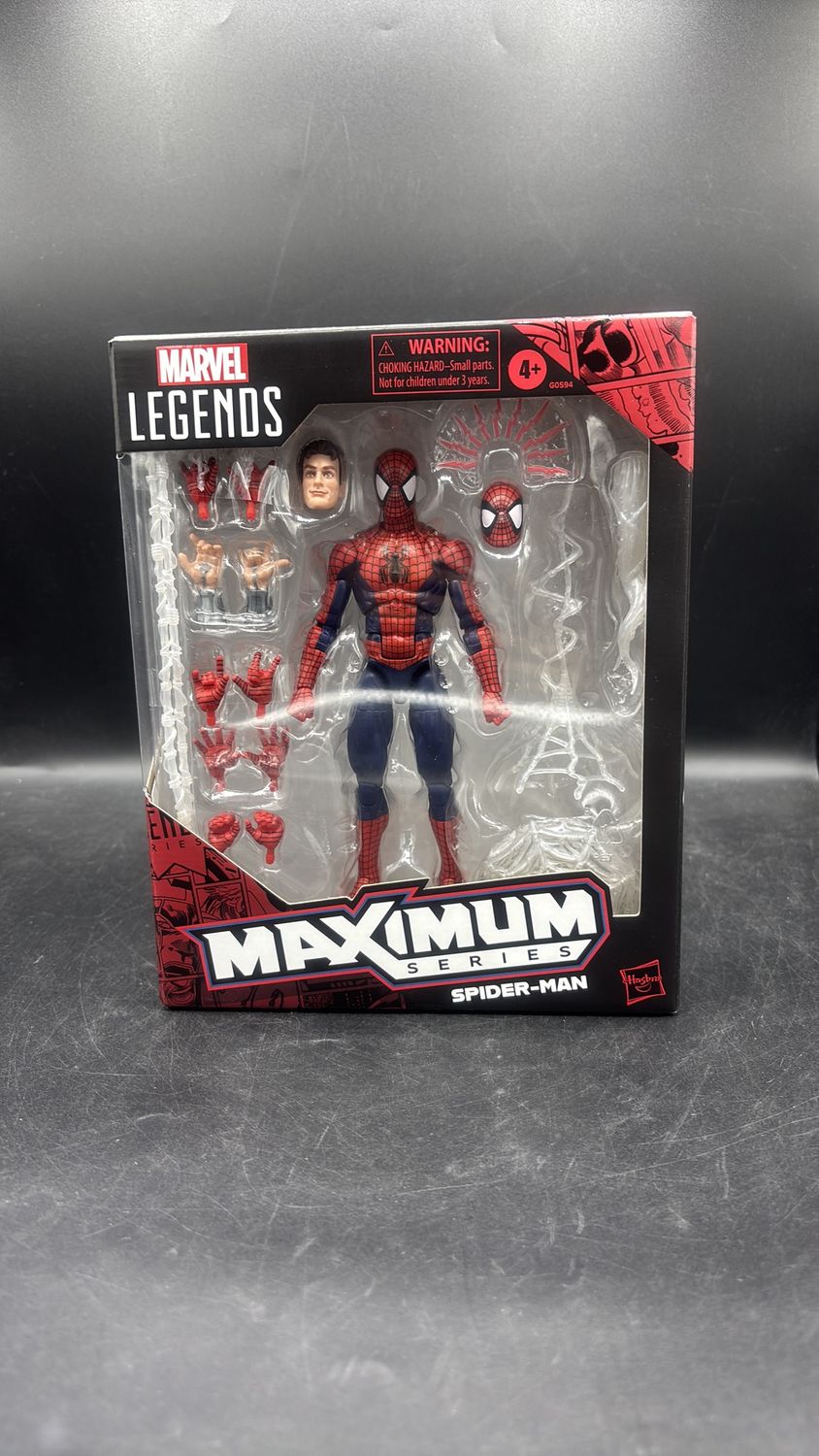 Hasbro Marvel Legends Maximum Series Spider-Man, Deluxe Action Figure 2025