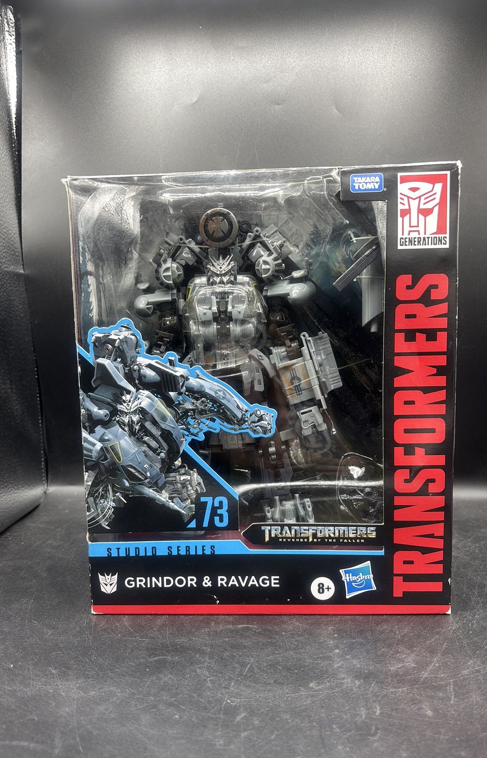 Hasbro Transformers Studio Series 73 Grindor &amp; Ravage Action Figure 2022