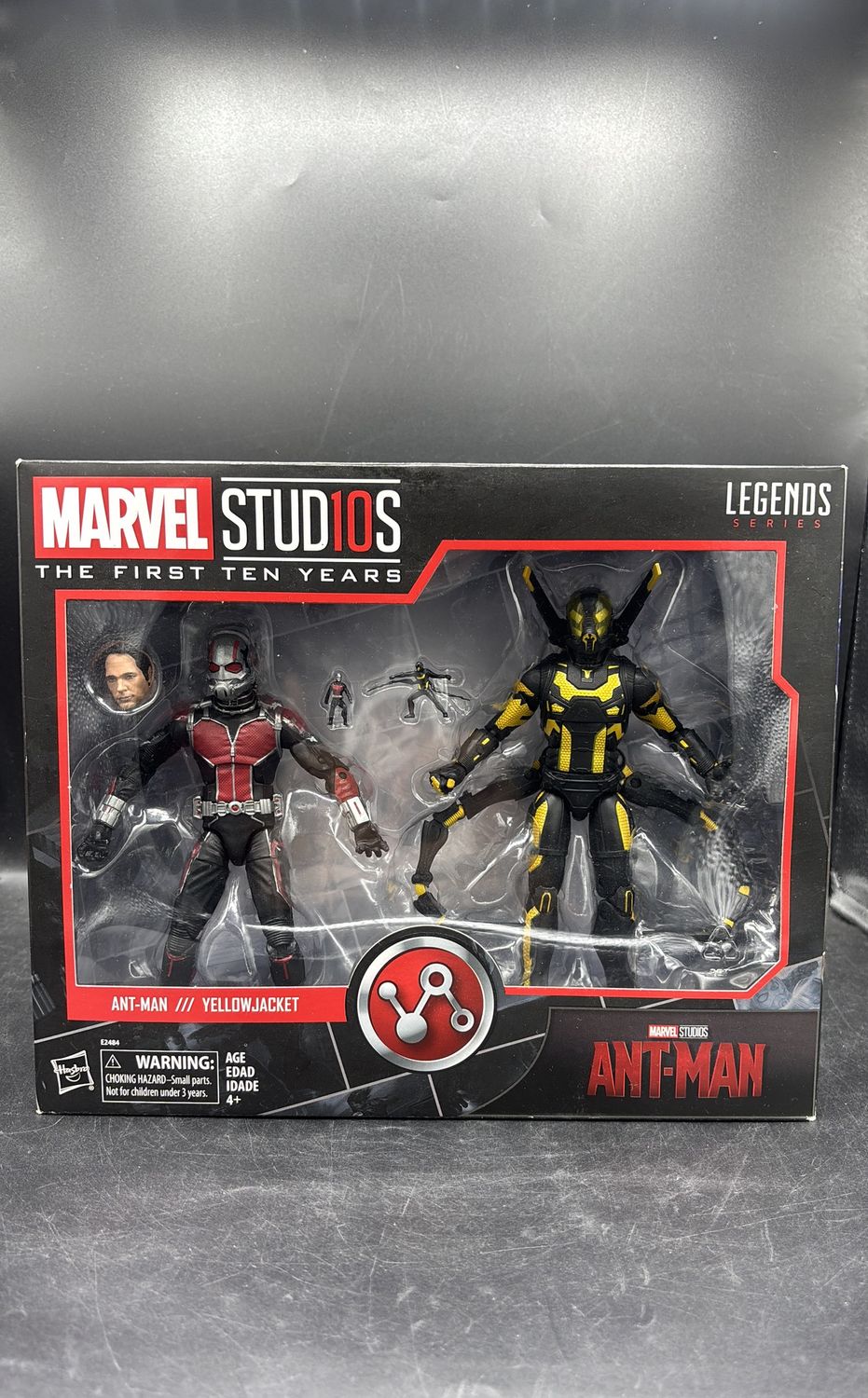 Hasbro Marvel Legends Marvel Studios: The First Ten Years Ant-Man (2015)  Ant-Man and Yellowjacket Action Figures 2018