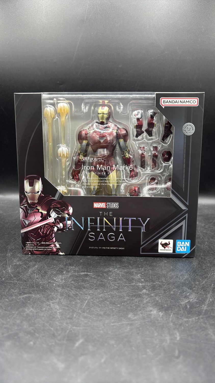Bandai S.H.Figuarts The Infinity Saga Iron Man Mark 6 Action Figure
