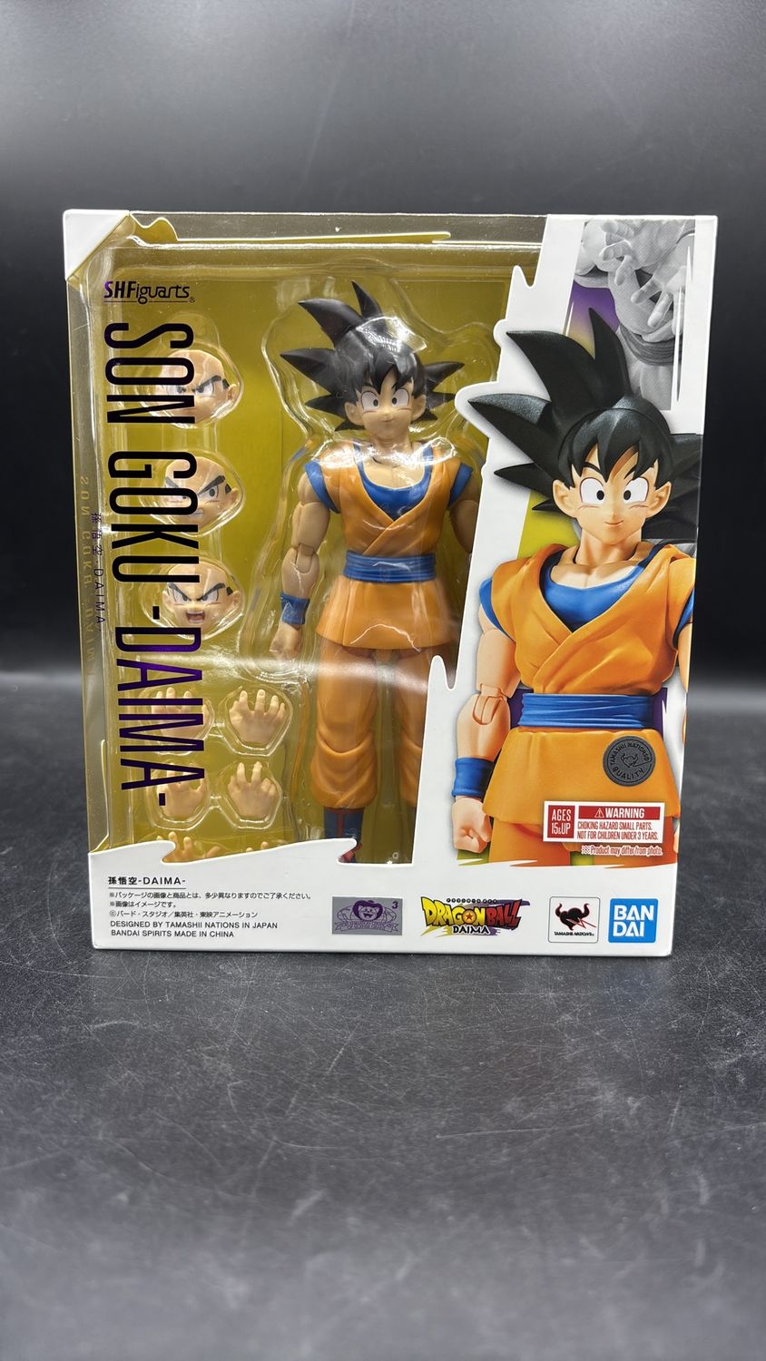 Bandai S.H.Figuarts Dragon Ball DAIMA  Son Goku  DAIMA Action Figure