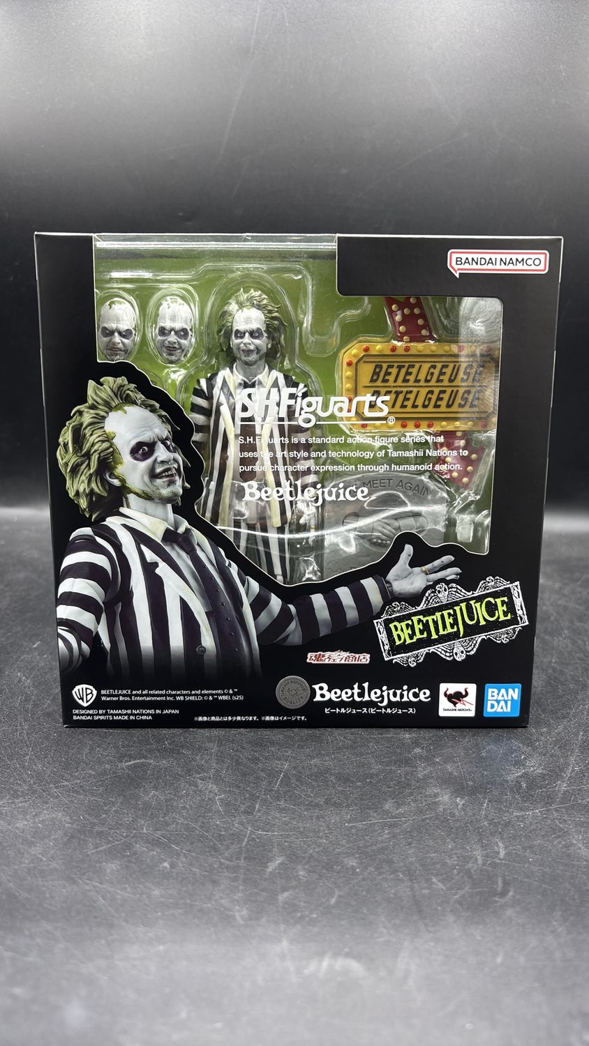 Bandai S.H.Figuarts Beetlejuice (1988) Beetlejuice Action Figure 2025