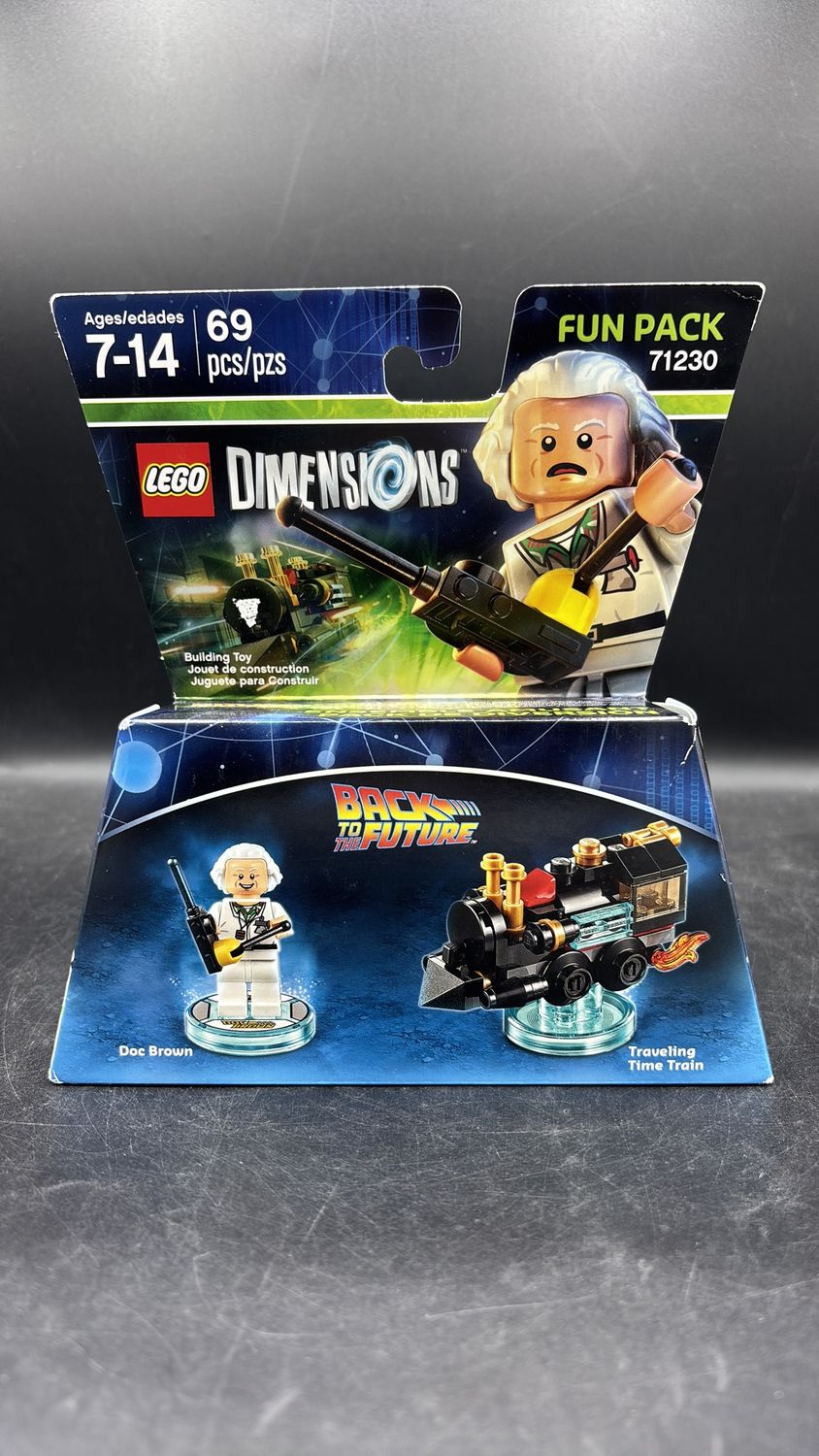 Lego 71230 Fun Pack  Back to the Future (Doc Brown and Traveling Time Train)