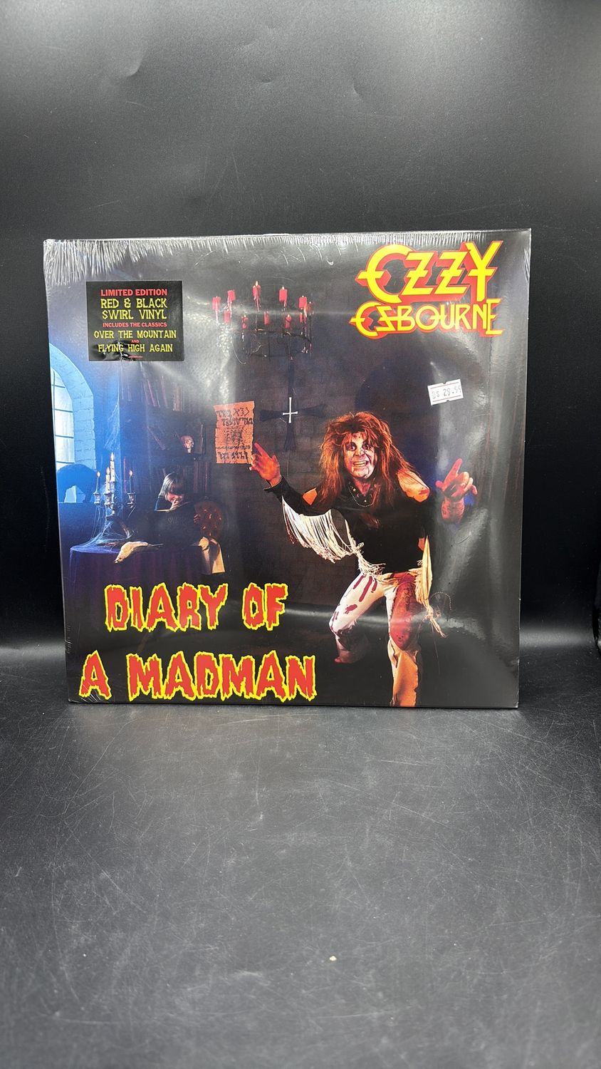 Vinyl Record Ozzy Osbourne Diary Of A Madman Colv (Red UK Color)