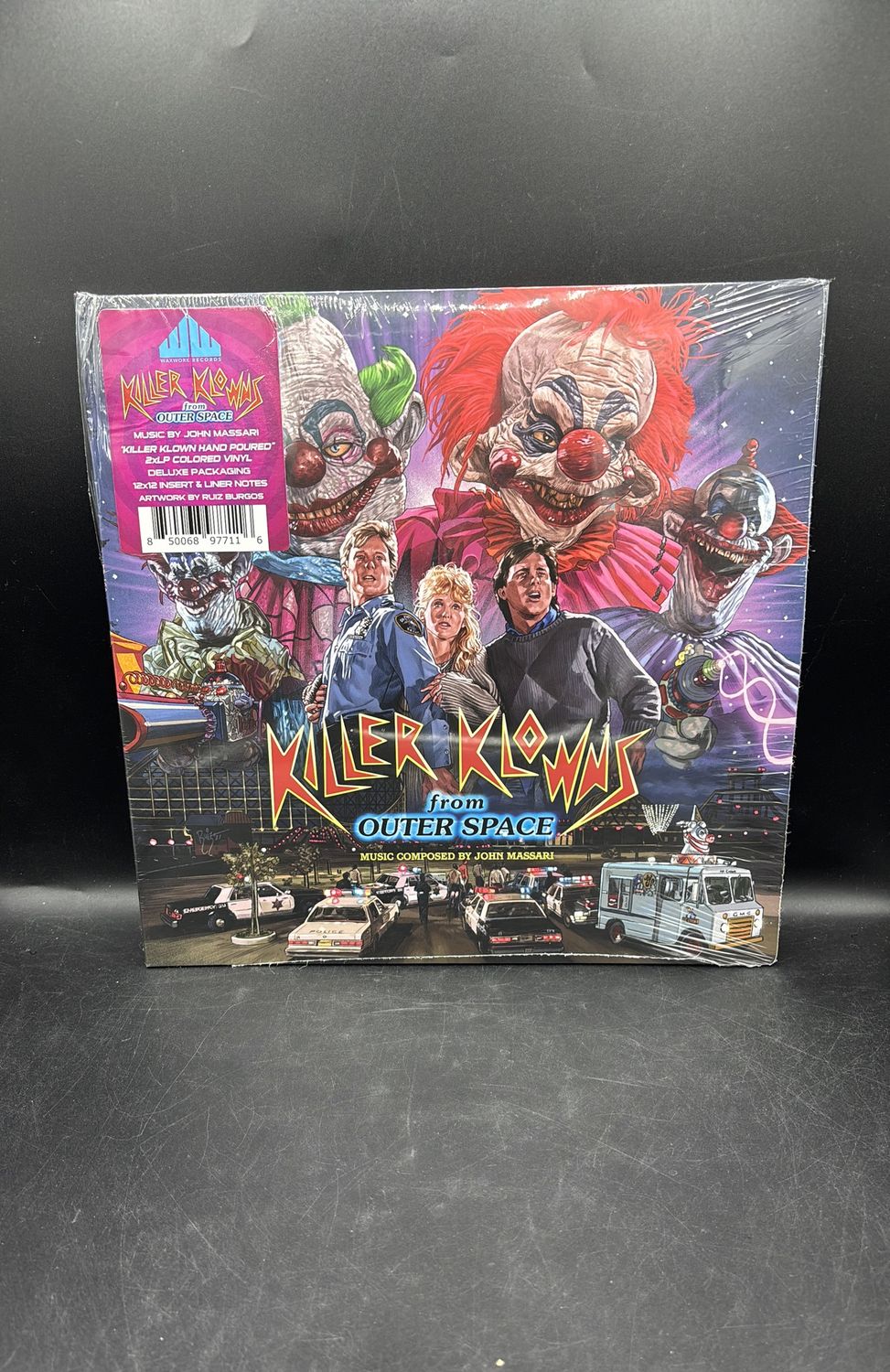 Vinyl Record John Massari Killer Klowns From Outer Space Original Soundtrack Color