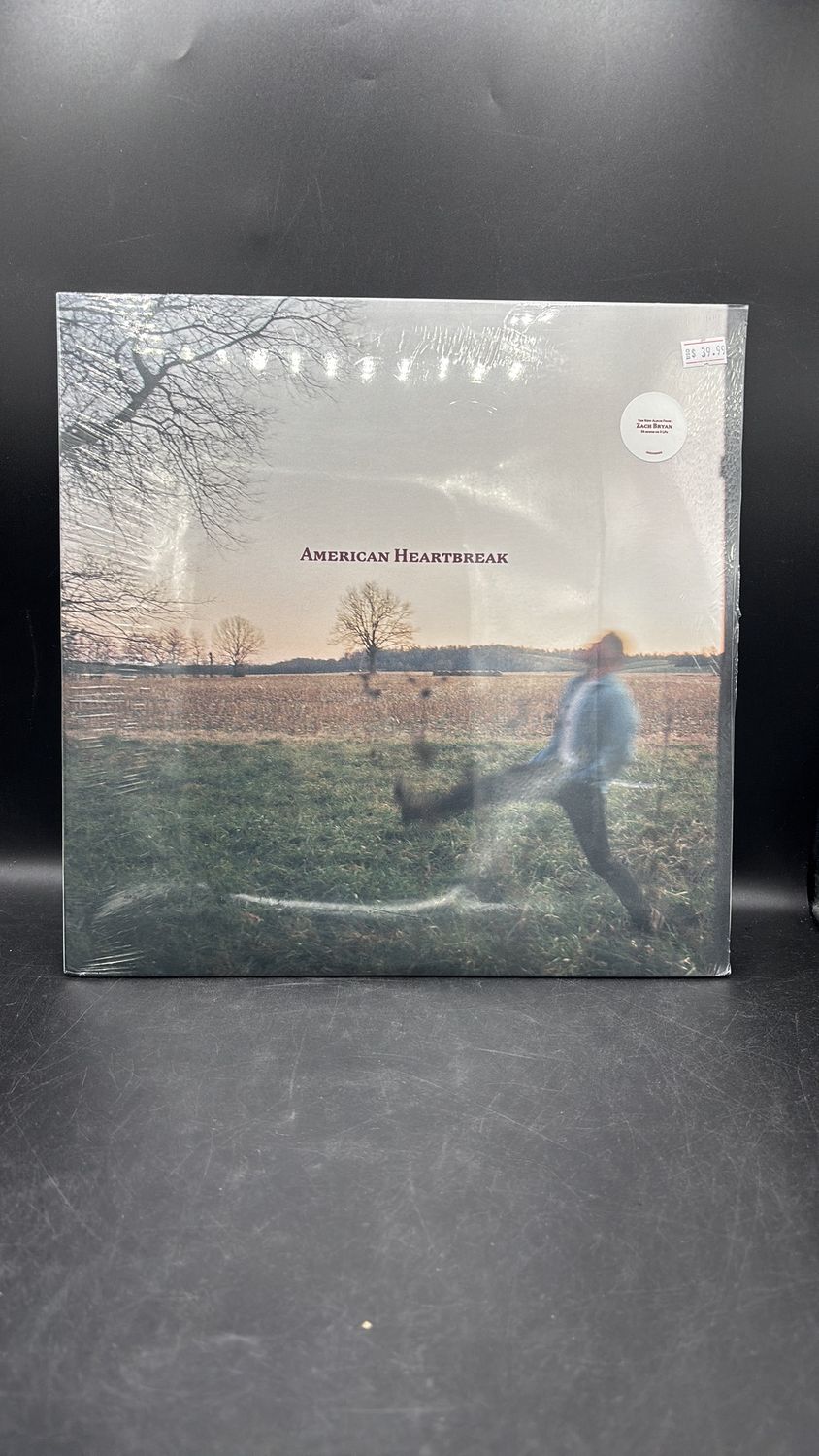 Vinyl Record Zach Bryan American Heartbreak