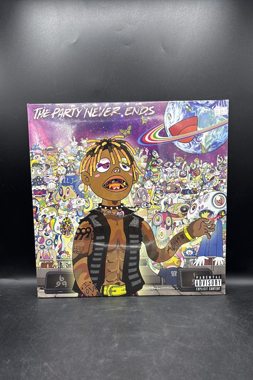 Vinyl Record Juice WRLD The Party Never Ends Coal Double LP