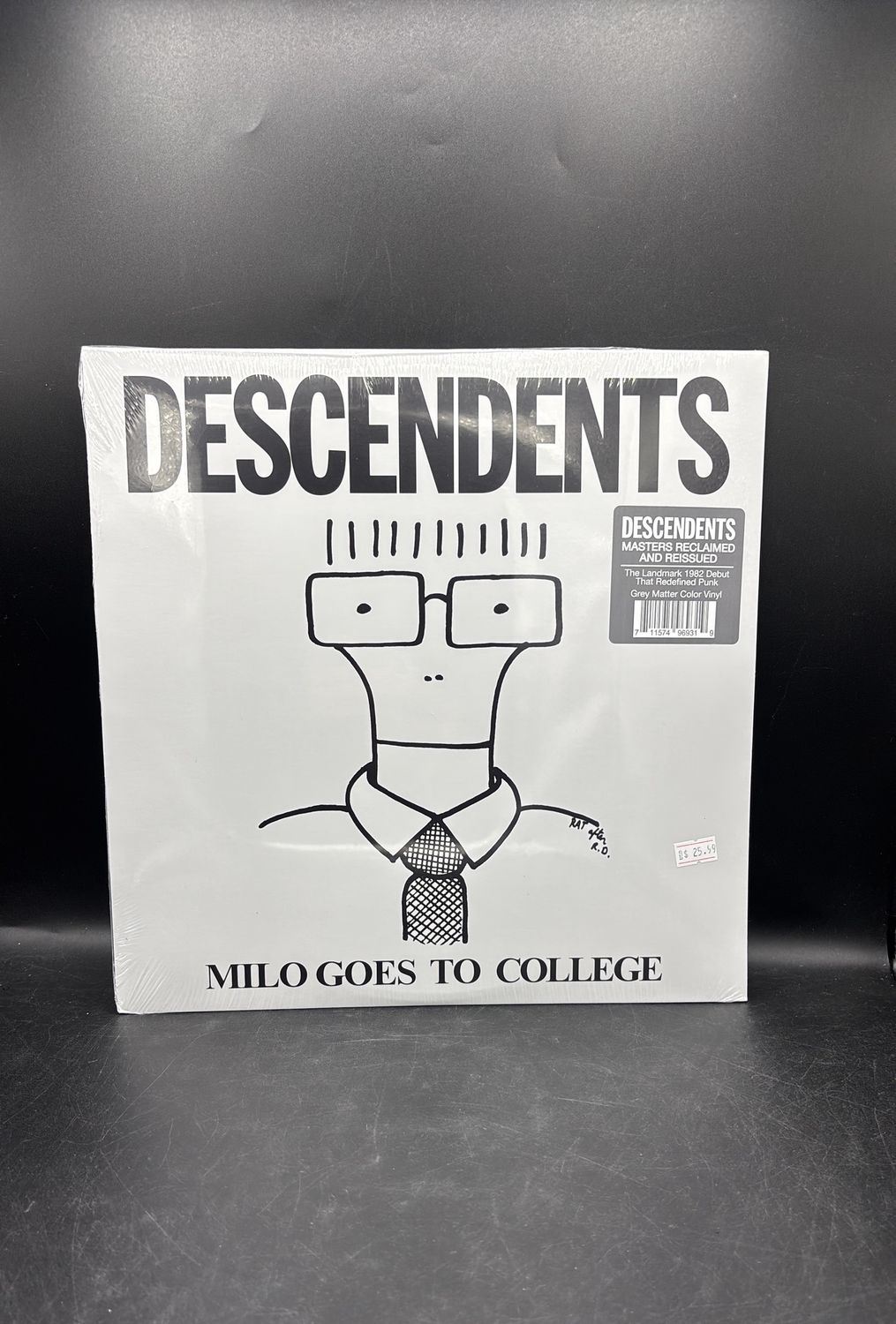 Vinyl Record Descendents Milo Goes to College (Gray)