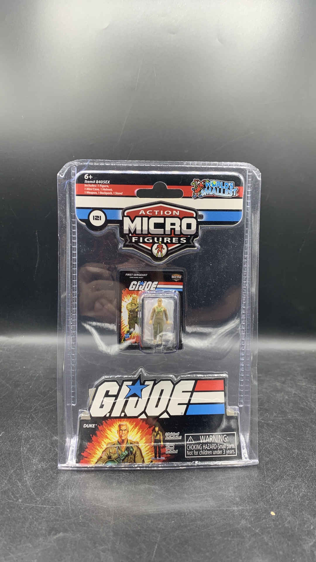 Super Impulse Worlds Smallest G.I.Joe Duke Micro Action Figure 2020