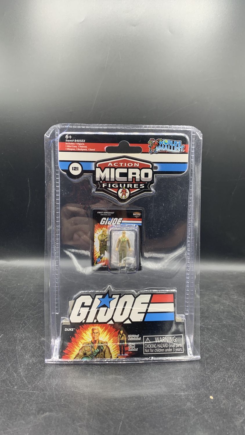 Super Impulse Worlds Smallest G.I.Joe Duke Micro Action Figure 2020