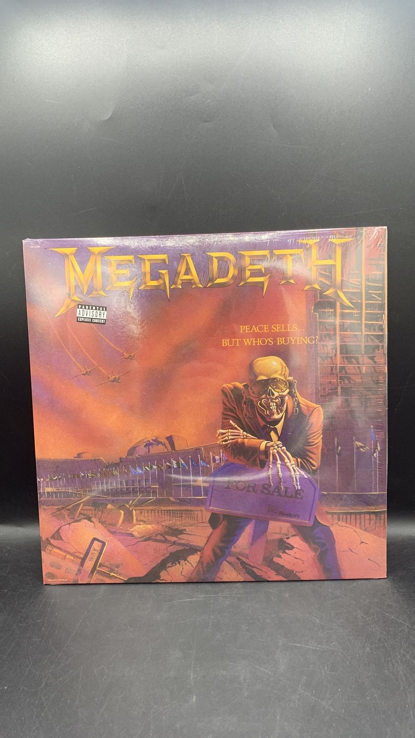 Vinyl Record Megadeath Peace Sells…But Who’s Buying?