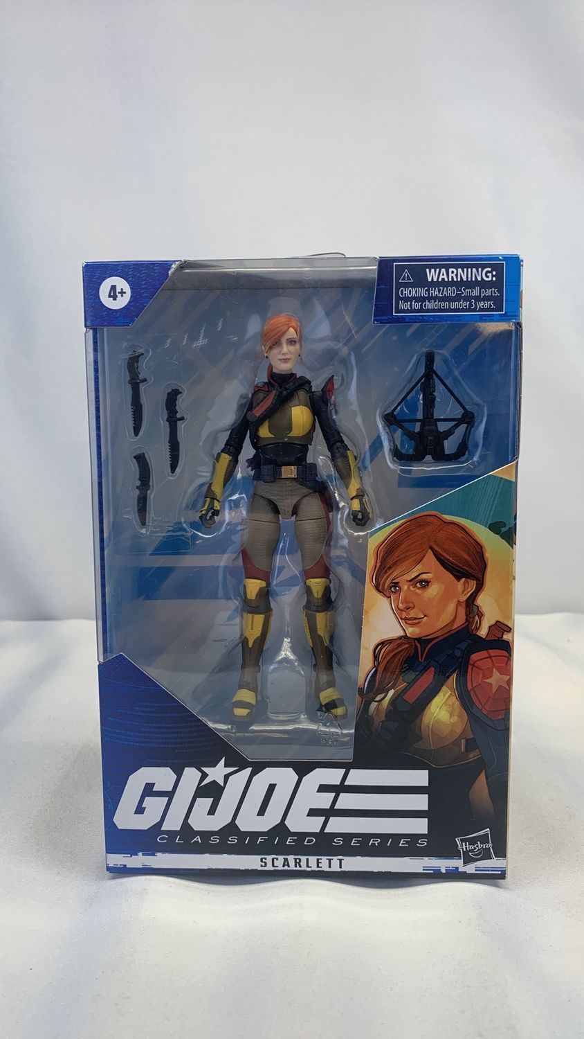 Hasbro G.I.Joe Classified Series Scarlett Figure 2020