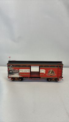 Hawthorne Village On30 Budweiser Train Car With COA