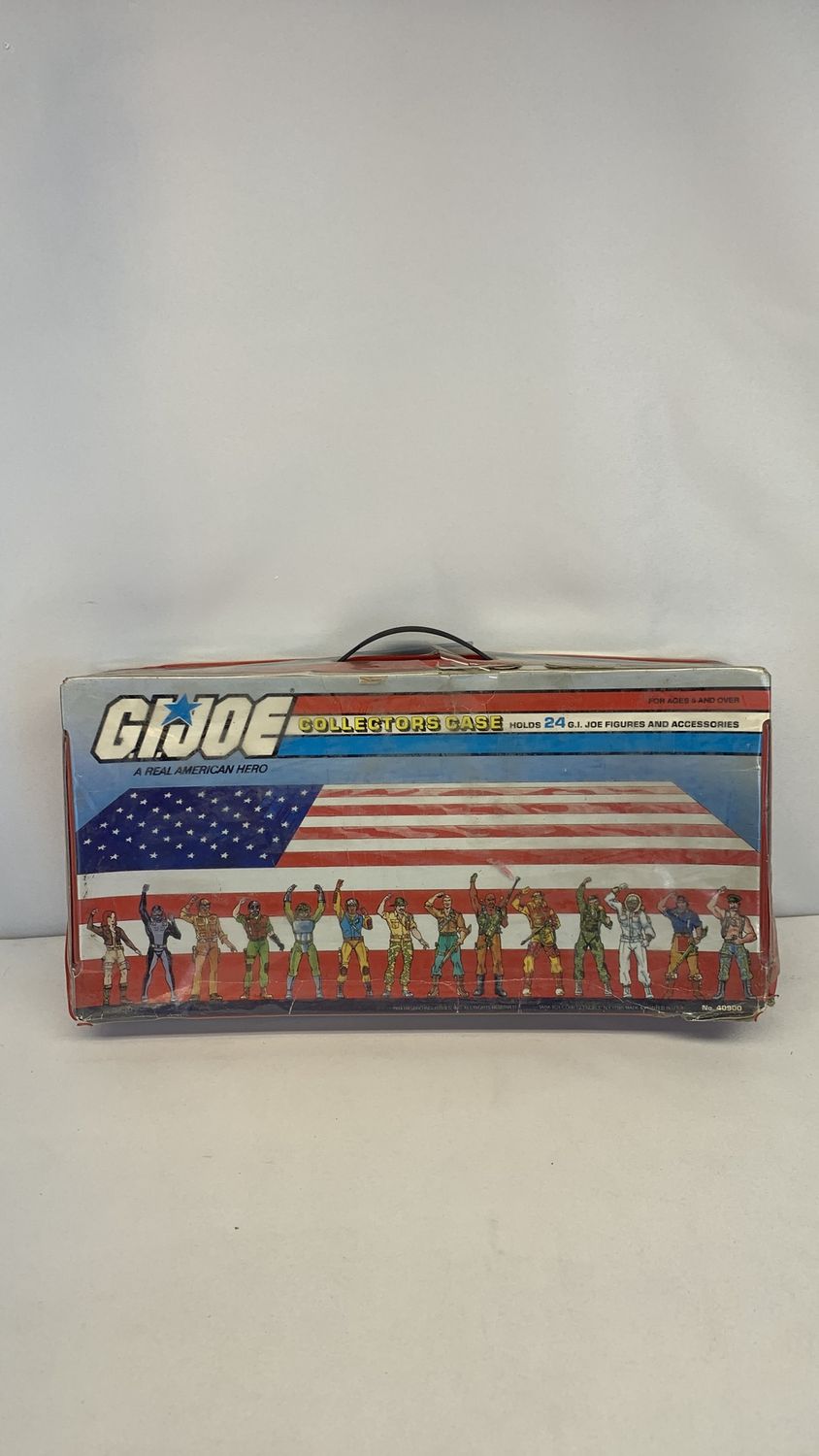 Hasbro G.I.Joe Carrying Case Vintage Action Figure Accessory 1984 (used)
