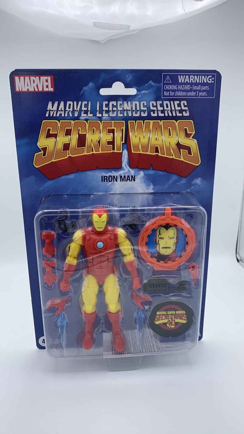 Hasbro Marvel Legends Secret Wars Iron Man Figure 2024