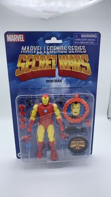 Hasbro Marvel Legends Secret Wars Iron Man Figure 2024