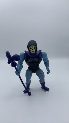 Mattel He-Man and the Masters of the Universe Battle Damage Skeletor Action Figure 1981 (used) Incomplete