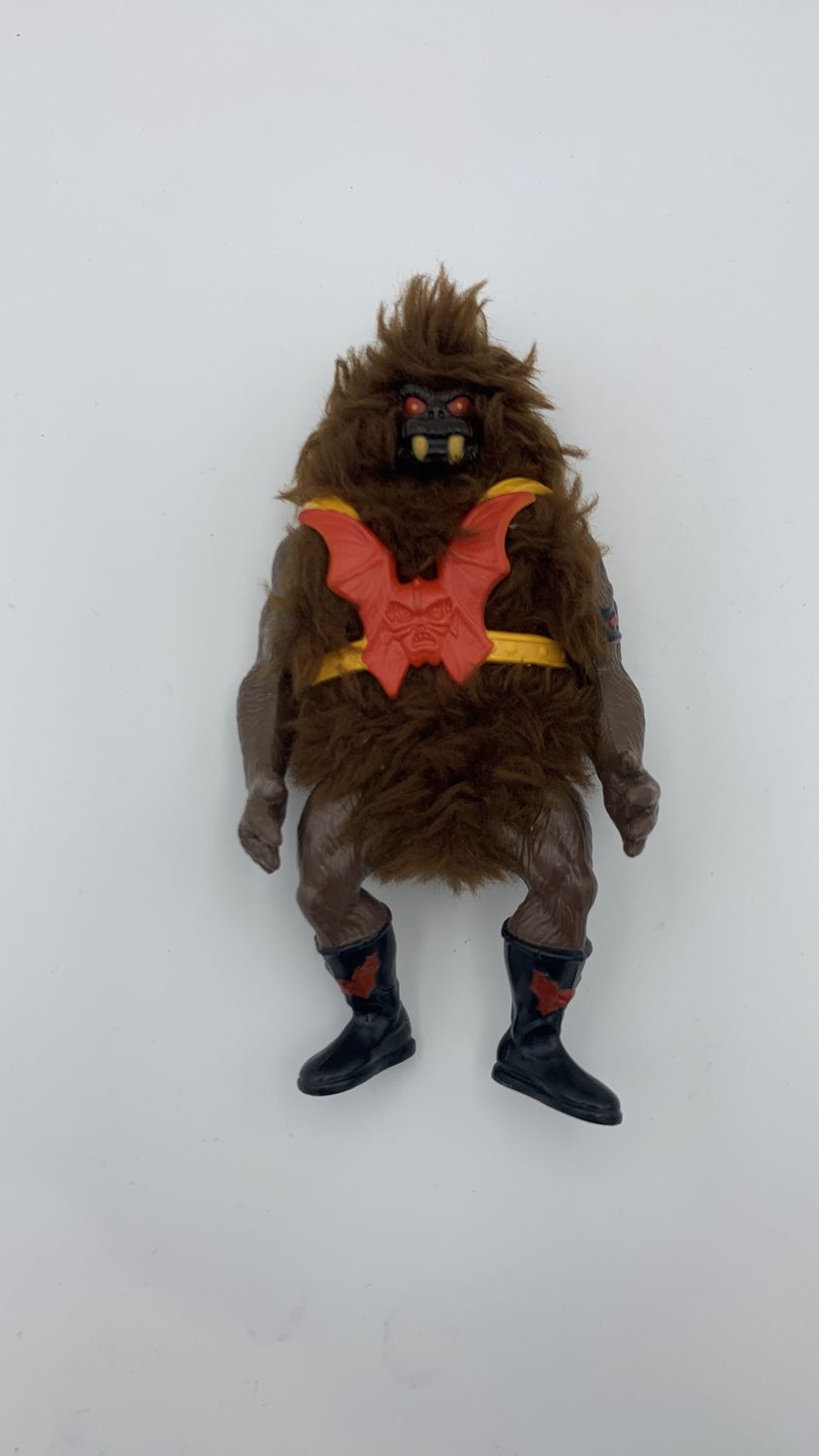 Mattel He-Man and the Masters of the Universe Grizzlor [Dark Face] Figure 1985 (used) Incomplete