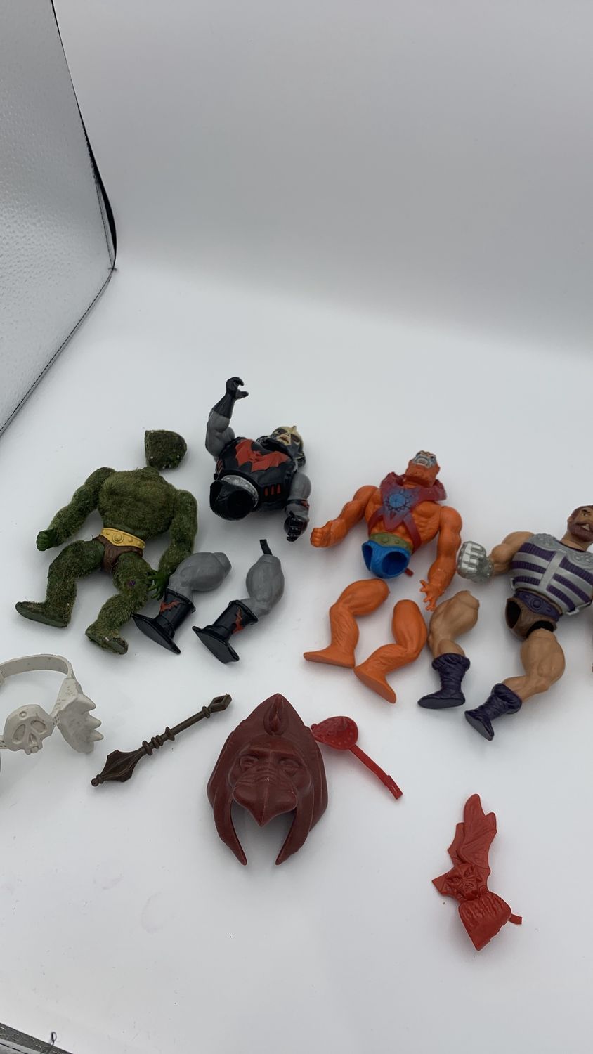 Mattel He-Man and the Masters of the Universe Figure Lot 1981-1983 (used)