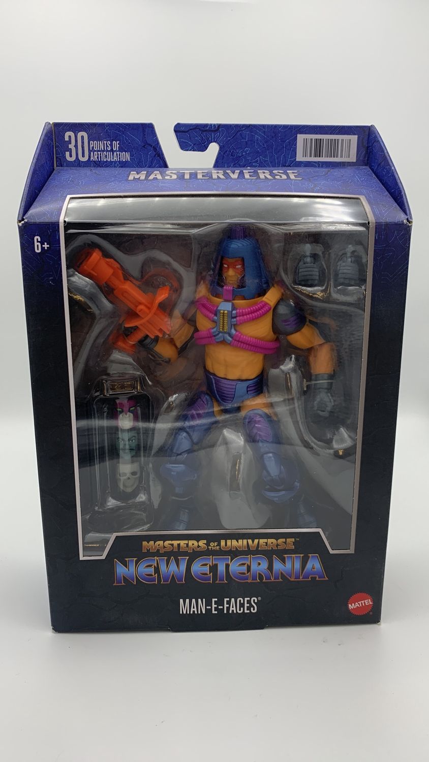 Mattel Masters of the Universe New Eternia Masterverse Man-E-Faces Figure 2022