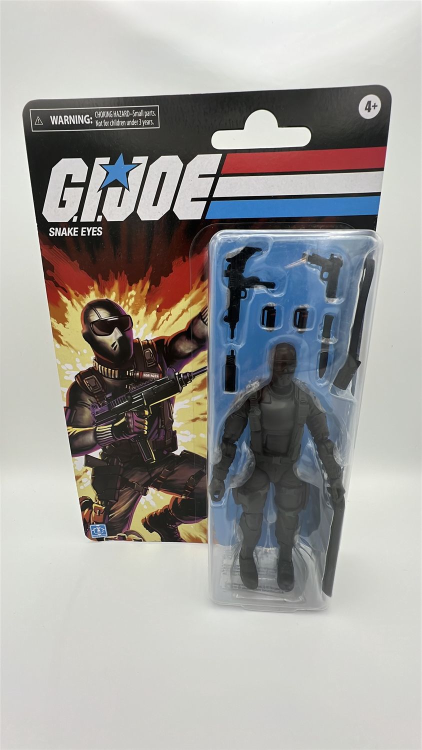 Hasbro G.I.Joe Retro Classified Snake Eyes Action Figure 2022