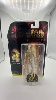 Hasbro Star Wars Black Series Retro Battle Droid Figure 2021