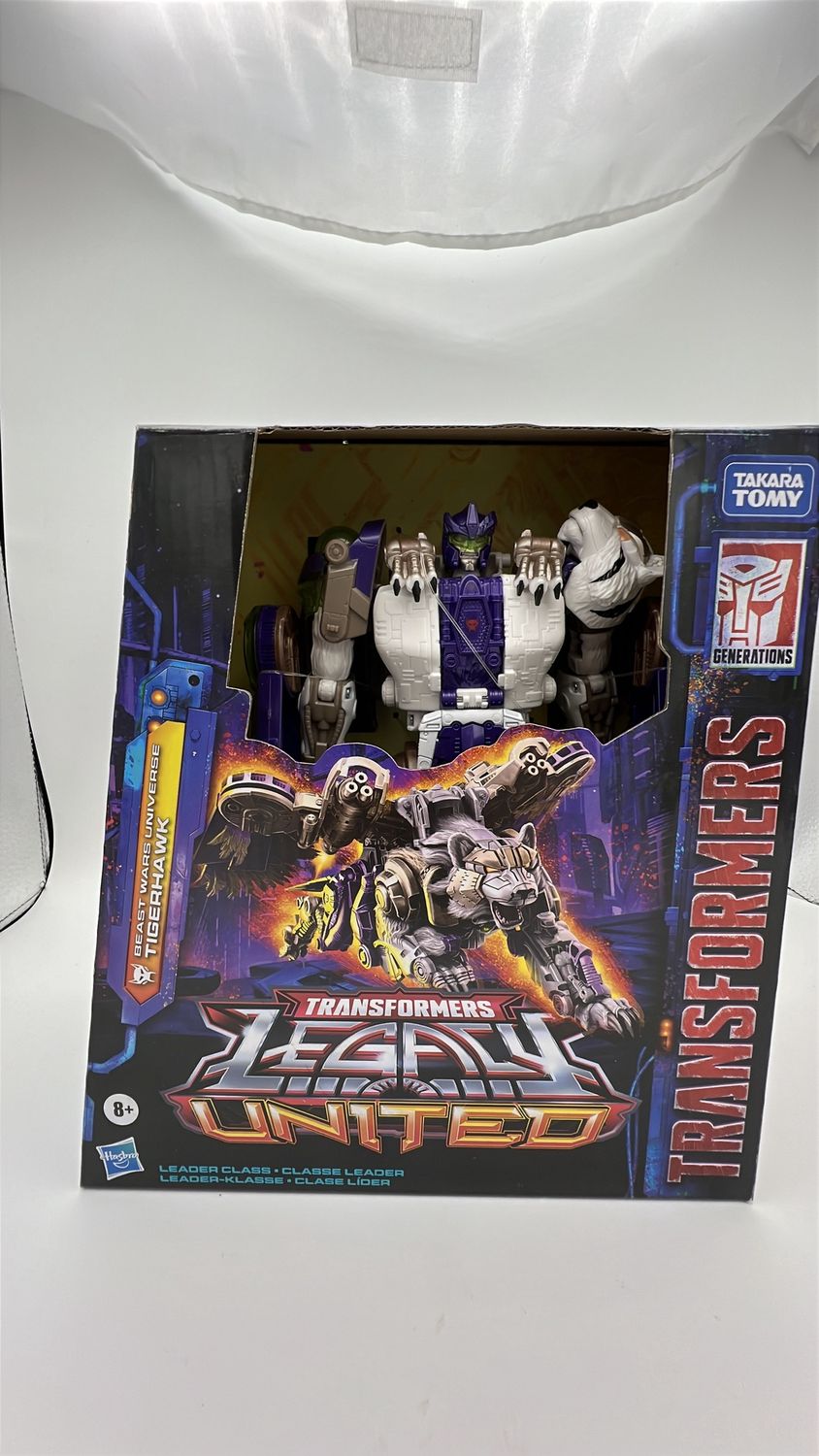 Hasbro Transformers Legacy United Beast Wars Universe Tigerhawk Figure 2024