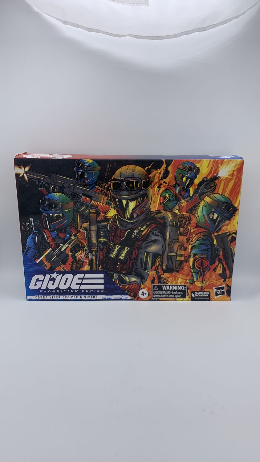 Hasbro G.I.Joe Classified Series Cobra Viper Officer &amp; Vipers Figures 2022
