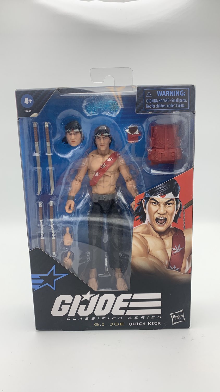 Hasbro G.I.Joe Classified Series Quick Kick Figure 2024