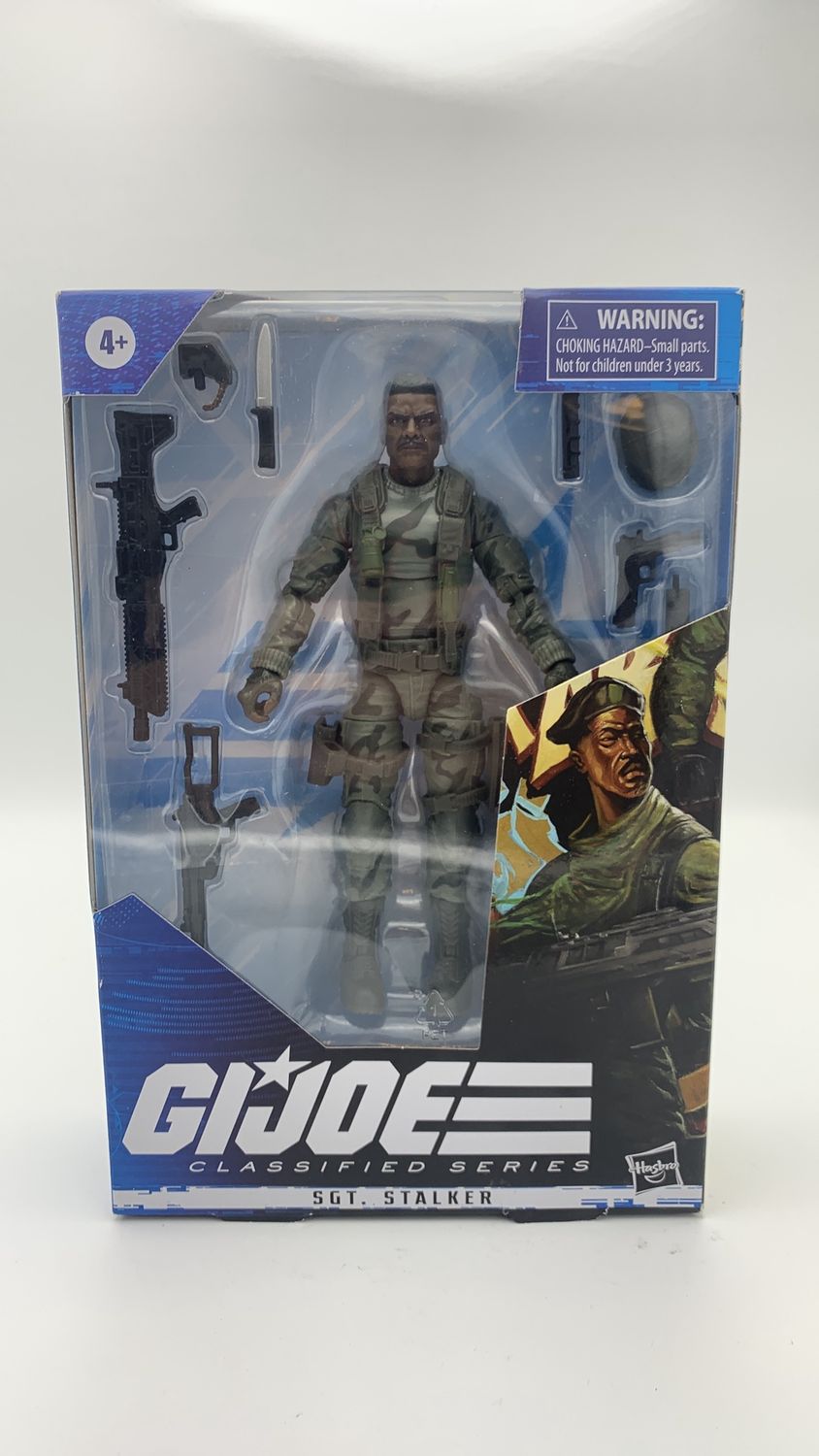 Hasbro G.I.Joe Classified Series Sgt. Stalker Figure 2022